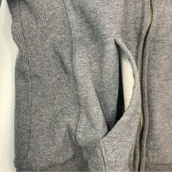 FILA Women's Fleece lined Fullzip jacket grey Meduim - Picture 10 of 12